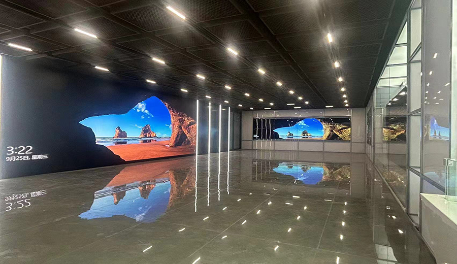 展廳內(nèi)LED屏是展廳生命力的最好展現(xiàn)！